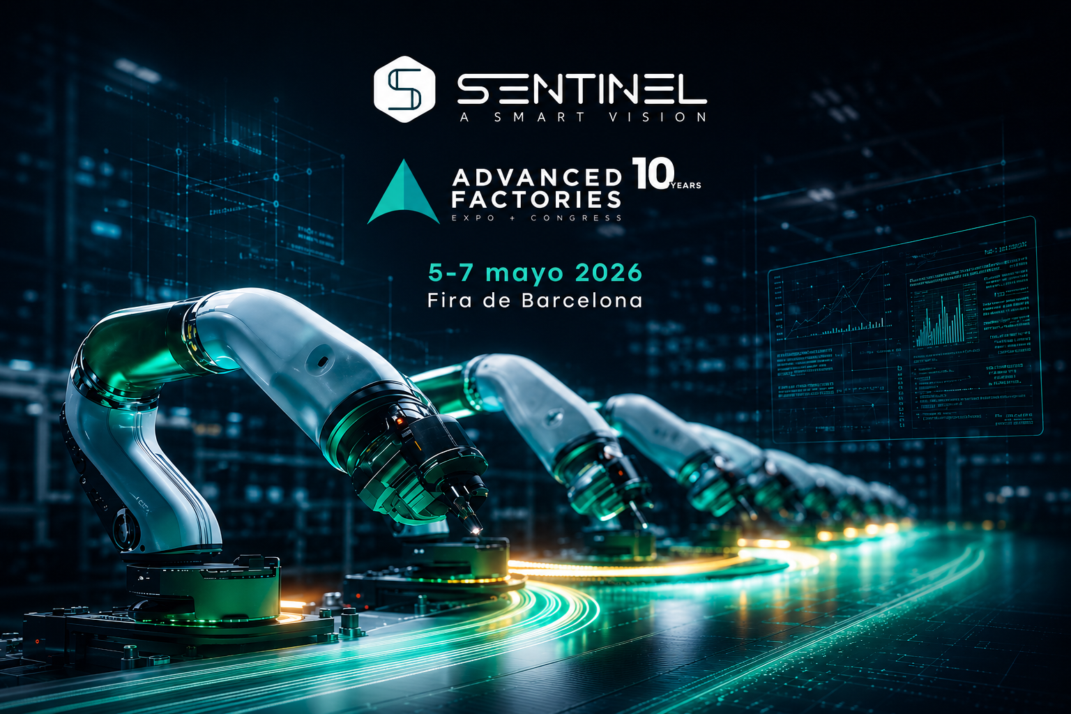 SENTINEL Vision en Advanced Factories 2026 – Barcelona
